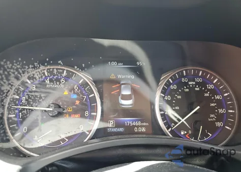 2014 Infiniti Q50 Base z USA, uszkodzony, nr VIN JN1BV7AR8EM684847